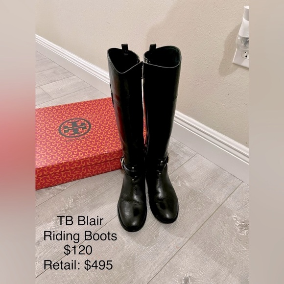 Tory Burch Shoes - Tory Burch Blaire Riding Boots